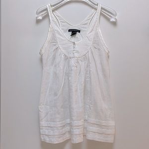 French connection racerback tunic tank
